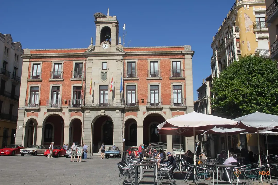 Terrazas en la Plaza Mayor de Zamora