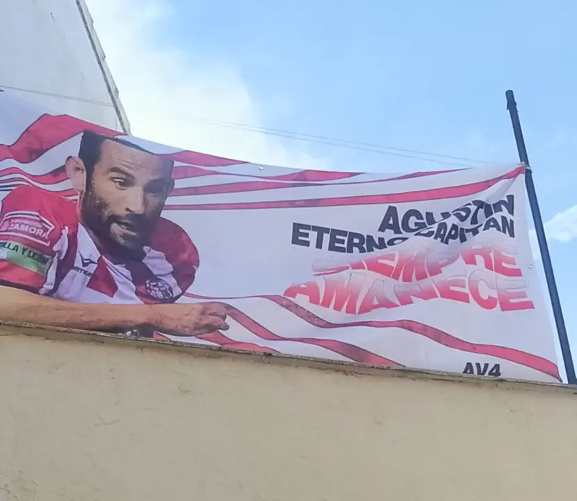 Pancarta Agustín Villar