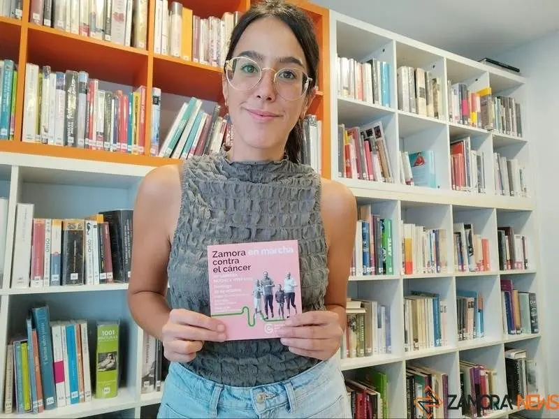 Marina Pinilla, coordinadora de voluntariado de la Asociación Española Contra el Cáncer en Zamora