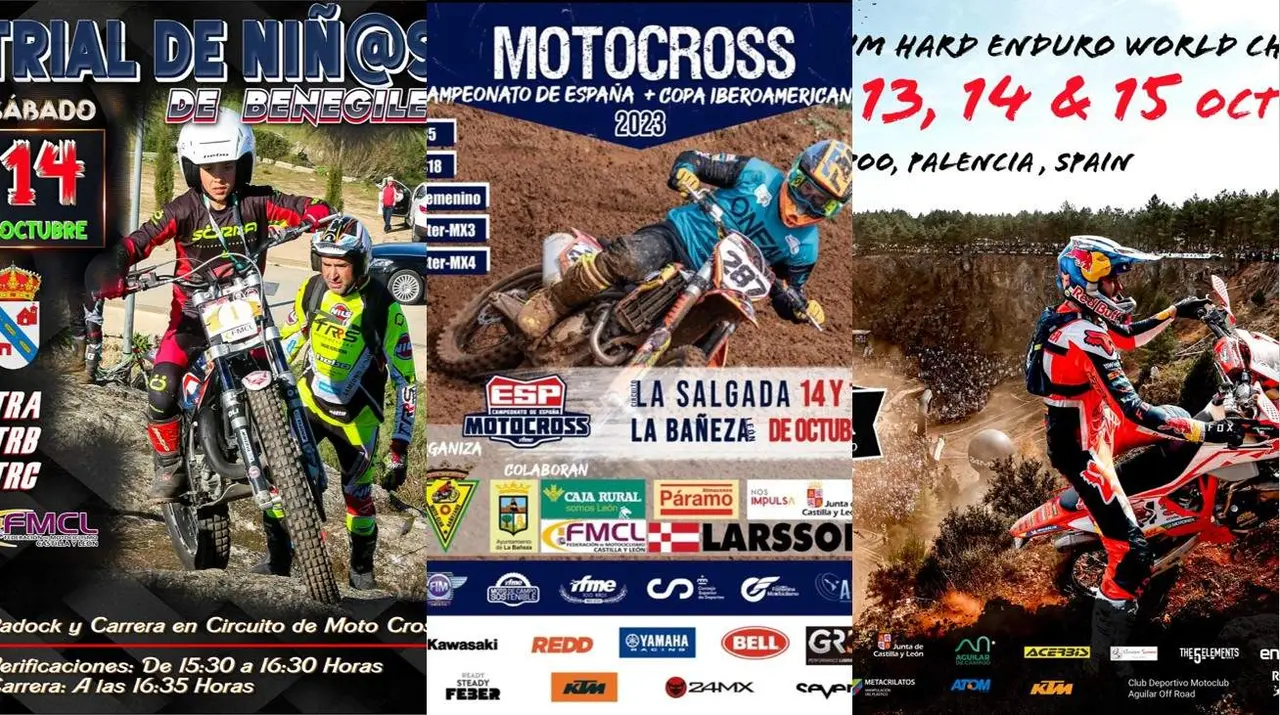 Agenda motociclismo 13-10-23