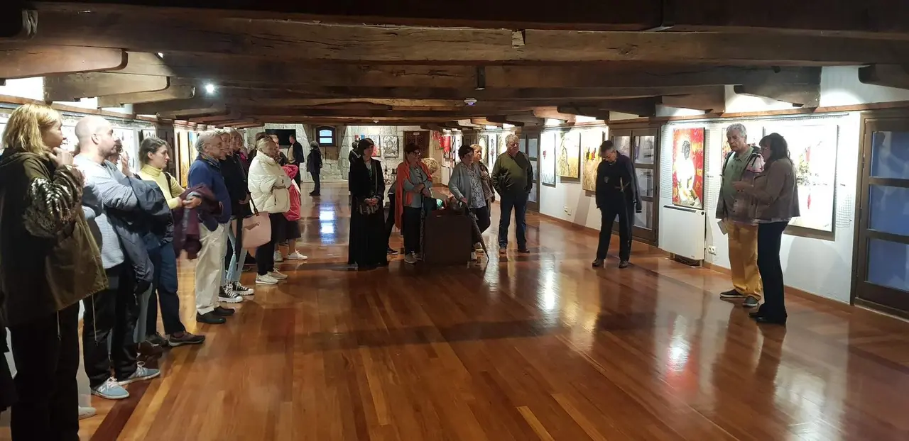 Inauguración exposición Emilio Arribas