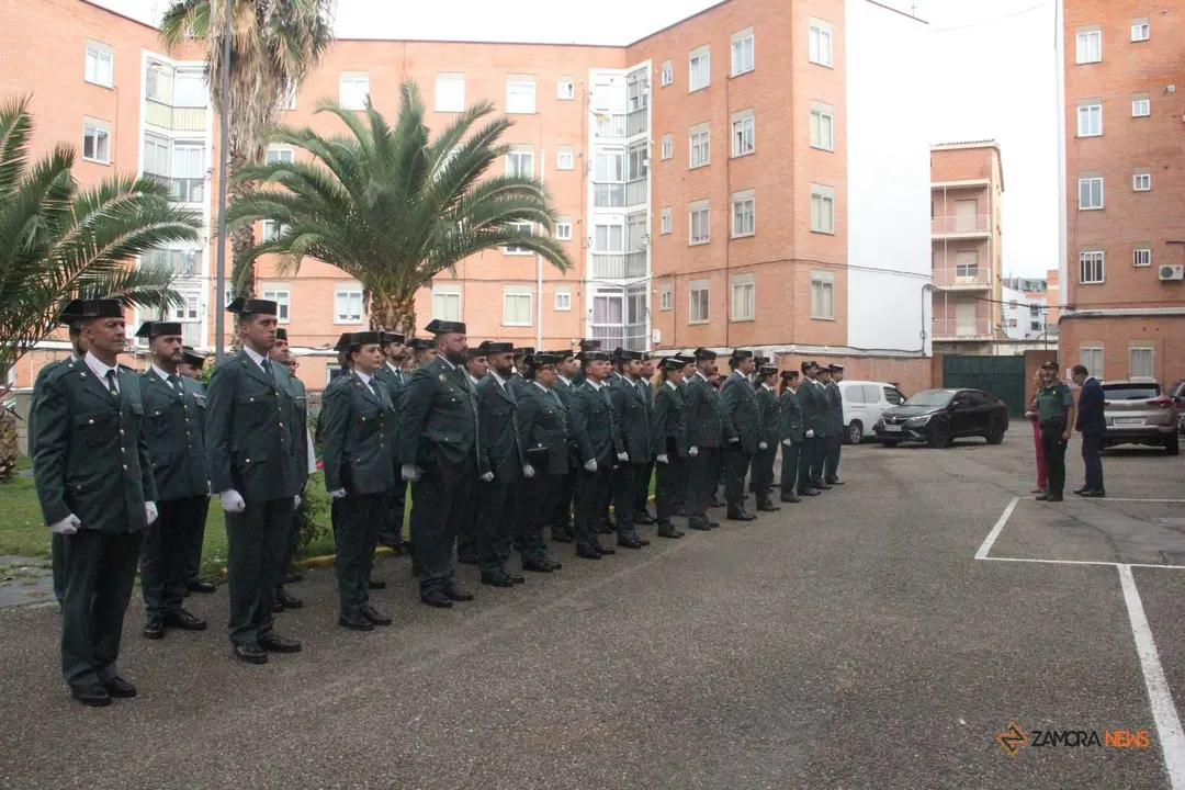 54 agentes de la Guardia Civil que toman posesión de su plaza en la Comandancia de Zamora _2