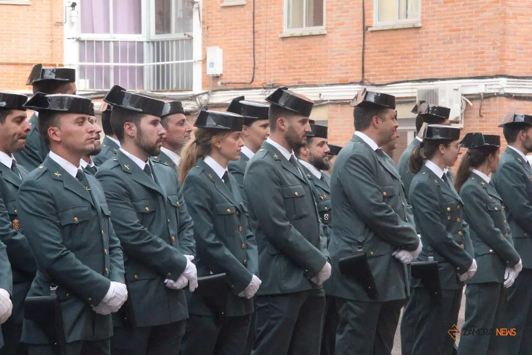 54 agentes de la Guardia Civil que toman posesión de su plaza en la Comandancia de Zamora _3