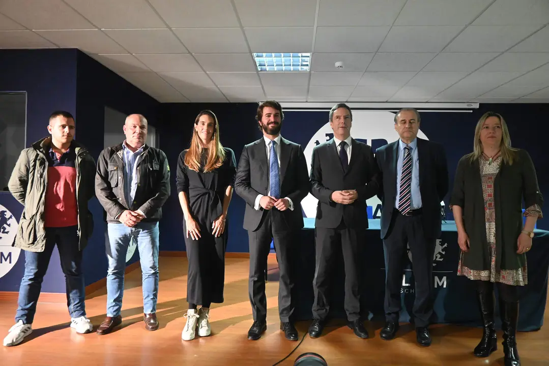 El vicepresidente de la Junta, Juan García Gallardo, durante la clausura de las II Jornadas Maternidad y Deporte
