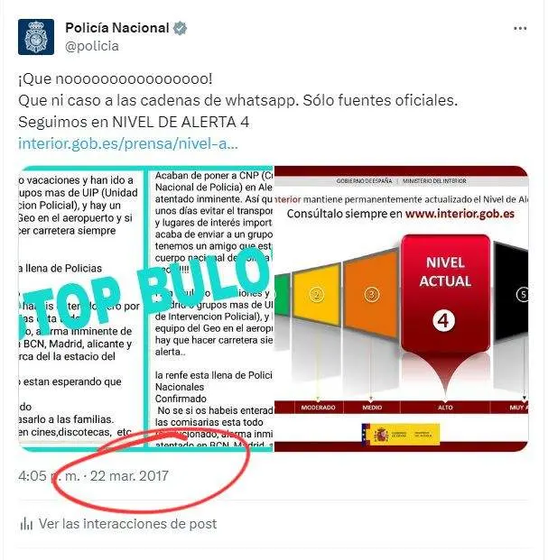 Bulo alerta terrorista