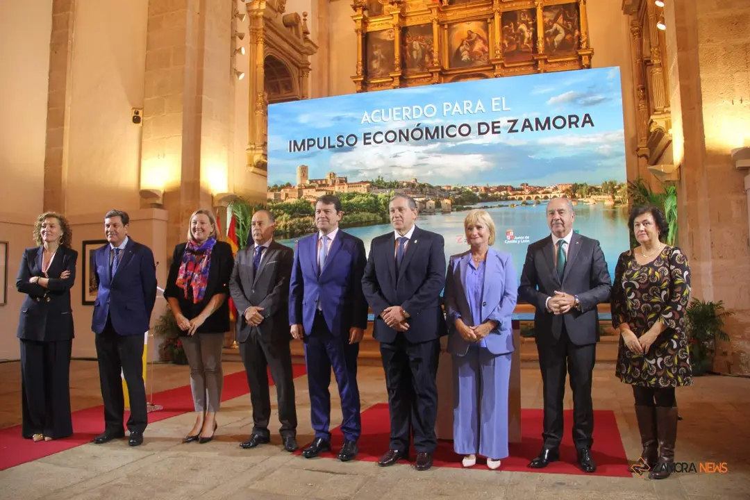 Firma del Protocolo General de Actuación de un Plan de Activación Económica de Zamora Capital y su Área de Influencia
