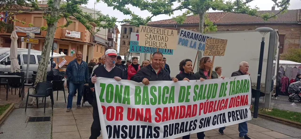 Plataforma por la Salud Pública y Digna de la zona de Tábara. Imagen cedida (1)
