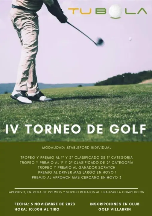 Torneo de golf Villarín