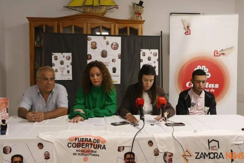 Presentación de la campaña de personas sin hogar
