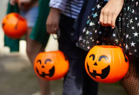 Truco o trato Halloween
