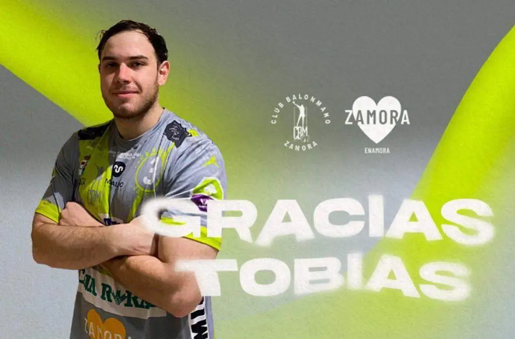 Tobías Bara abandona el Balonmano Zamora