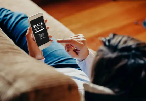 Publicidad móvil por el Black Friday