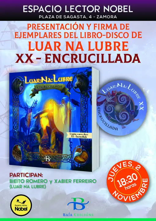 CARTEL PRESENTACIÓN LIBRODISCO DE LNL EN ZAMORA (1)