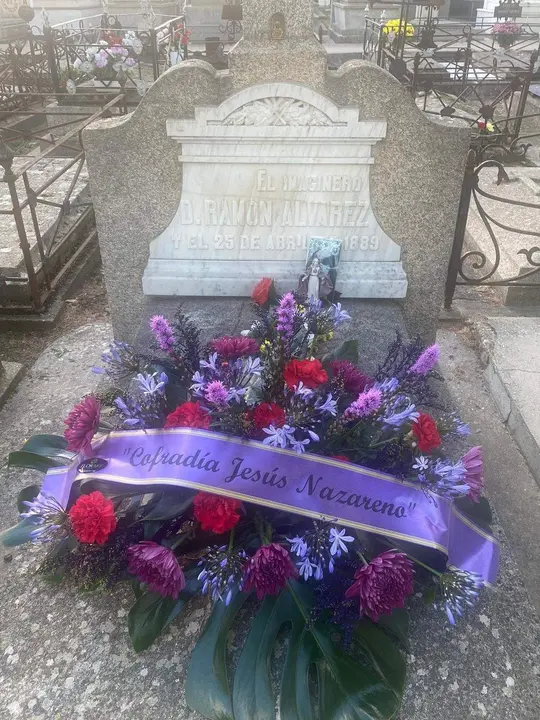 tumba de Ramón Álvarez