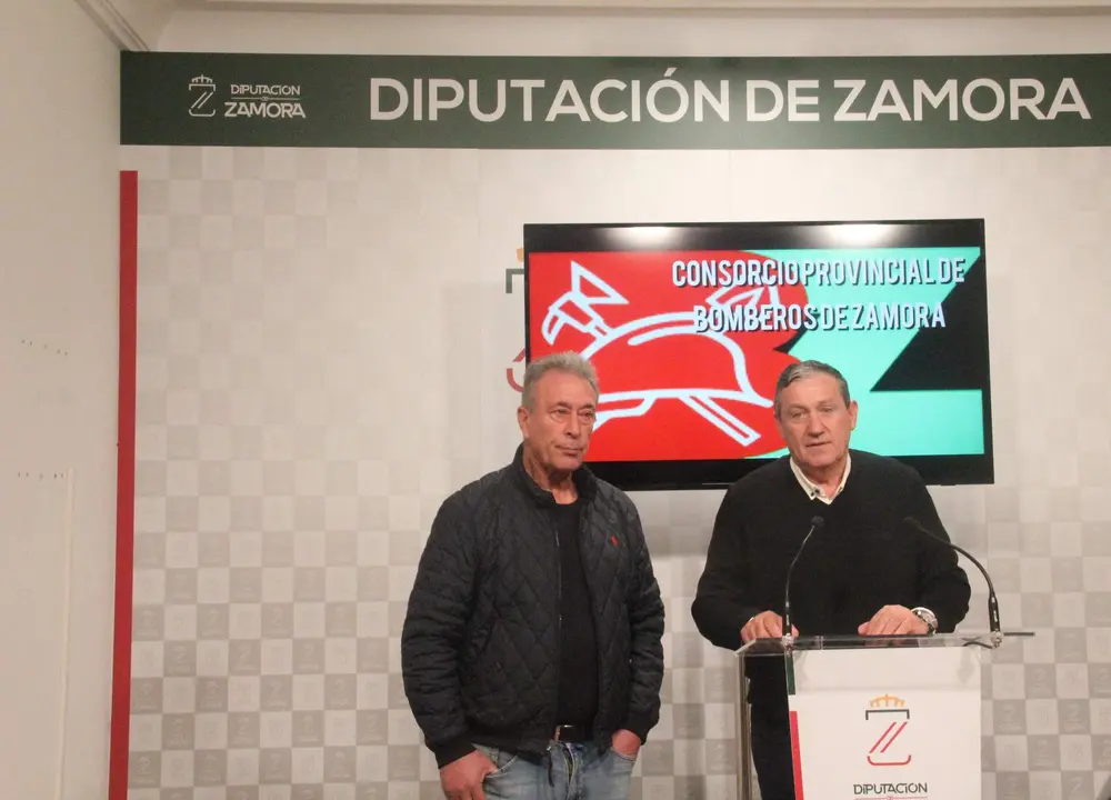 Javier Faúndez tras la asamblea general del Consorcio de Bomberos