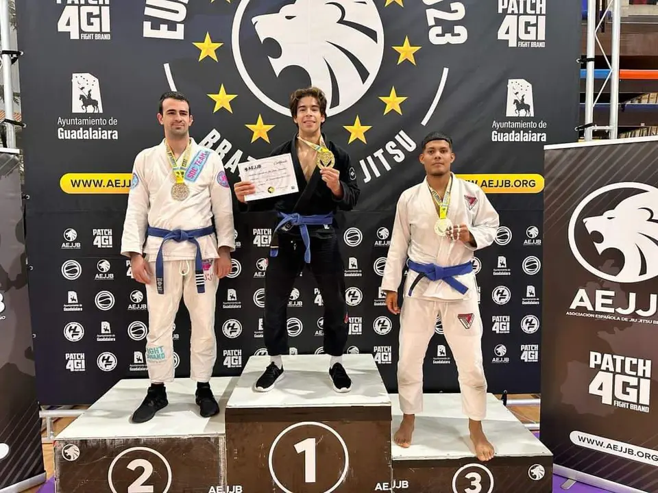 Pódium en el European Grand Prix 2023