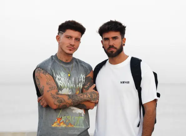 Jonan Wiergo, finalista de Supervivientes 2023 y Christian, regentes del Guakame Street Food