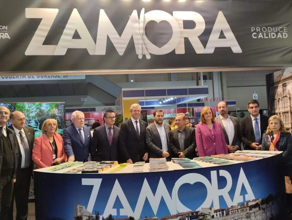 Stand del Patronato de Turismo de la Diputación de Zamora en Xantar