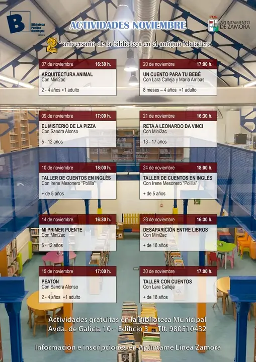 Biblioteca actividades