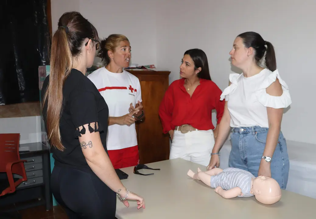 taller Cruz roja
