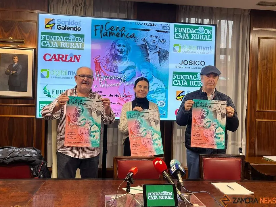 cena flamenca en homenaje a Feliciano Ferrero