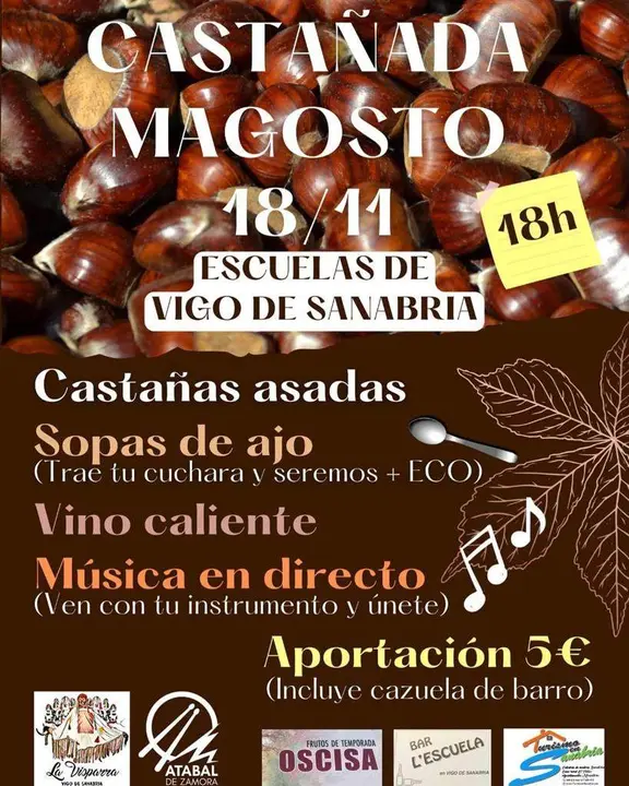magosto en Vigo de Sanabria