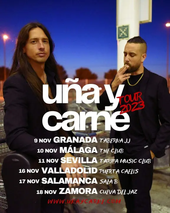 CARTEL TOUR INVIERNO UÑA Y CARNE - copia