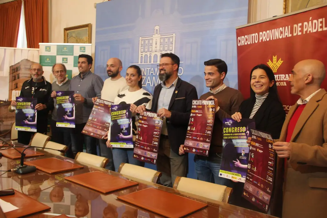 presentación Circuito Provincial de Pádel