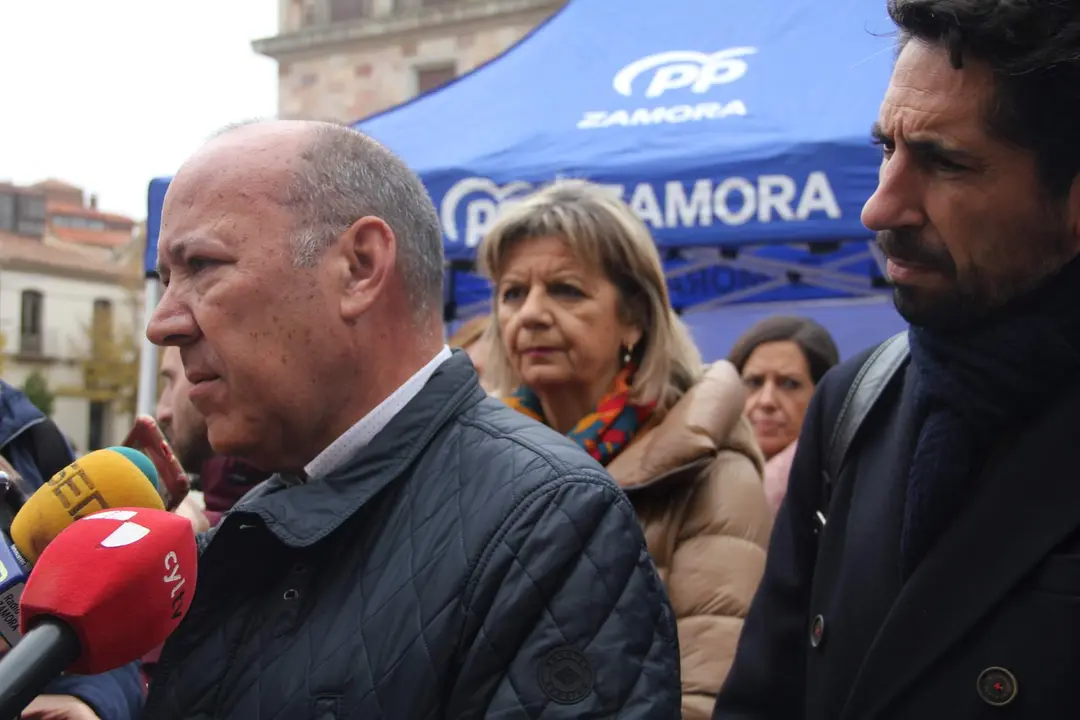 El presidente del PP de ZAMORA, José María Barrios