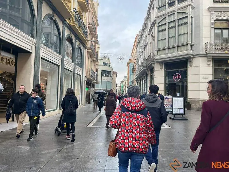 día de lluvia en Zamora 