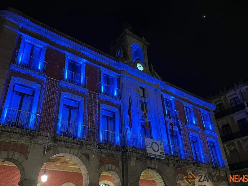 Iluminación Ayuntamiento de Zamora