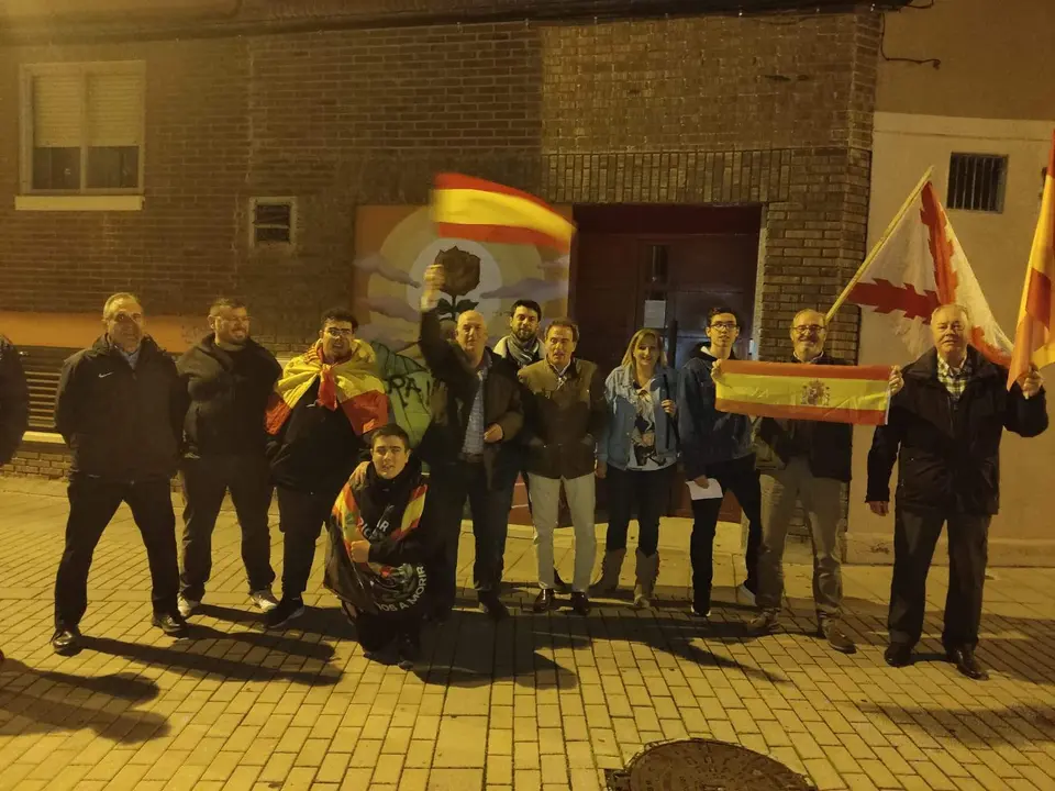 Concentración Vox sede