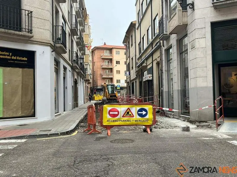 obras en Zamora