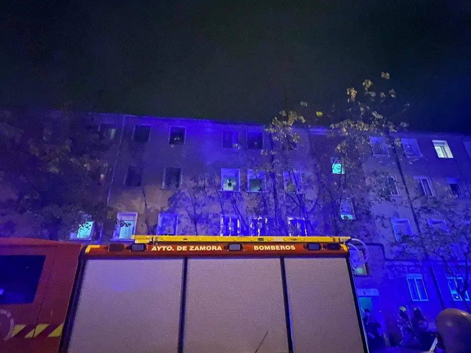 Explosión en un edificio de Los Bloques