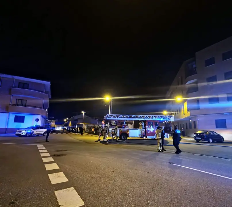 Intervención bomberos