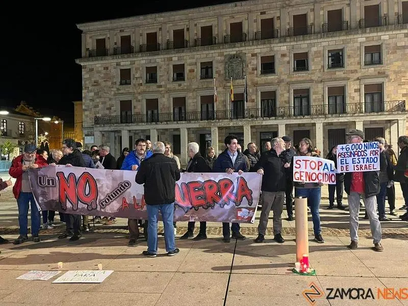 concentración Palestina en Zamora _2