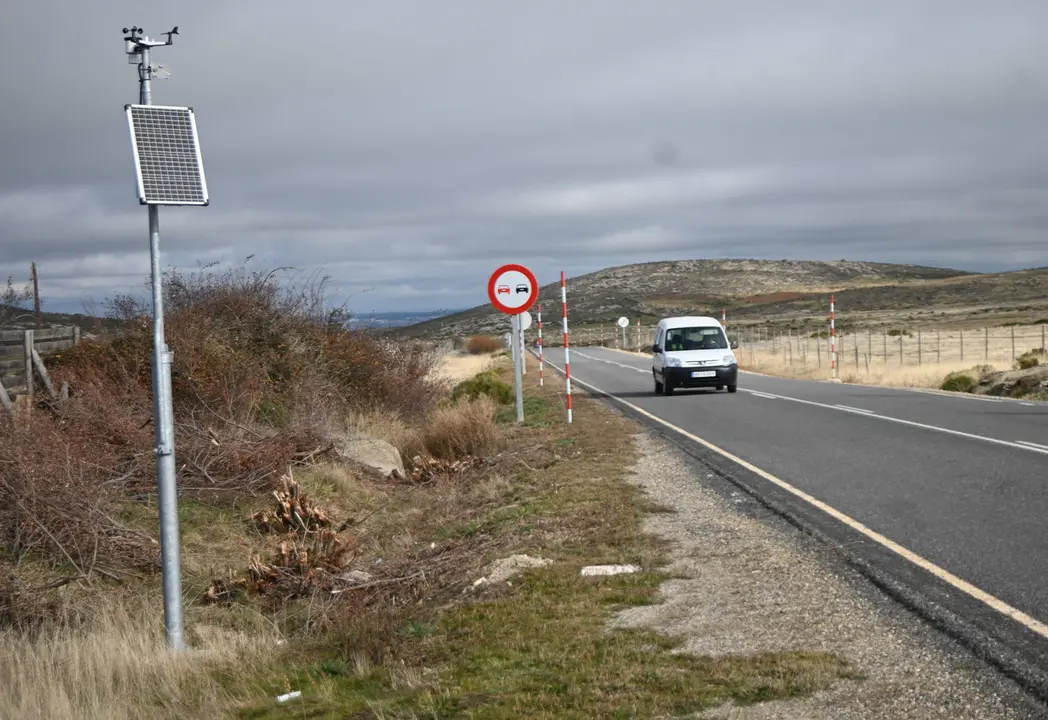 Nuevos sensores instalados en la Red Autonómica de Carreteras