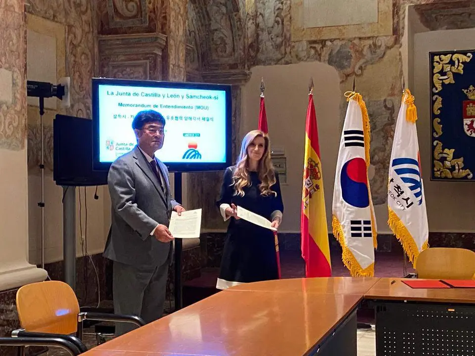 Acuerdo con Samcheok , Corea del Sur