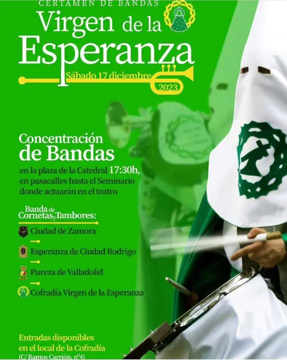 concentración de bandas
