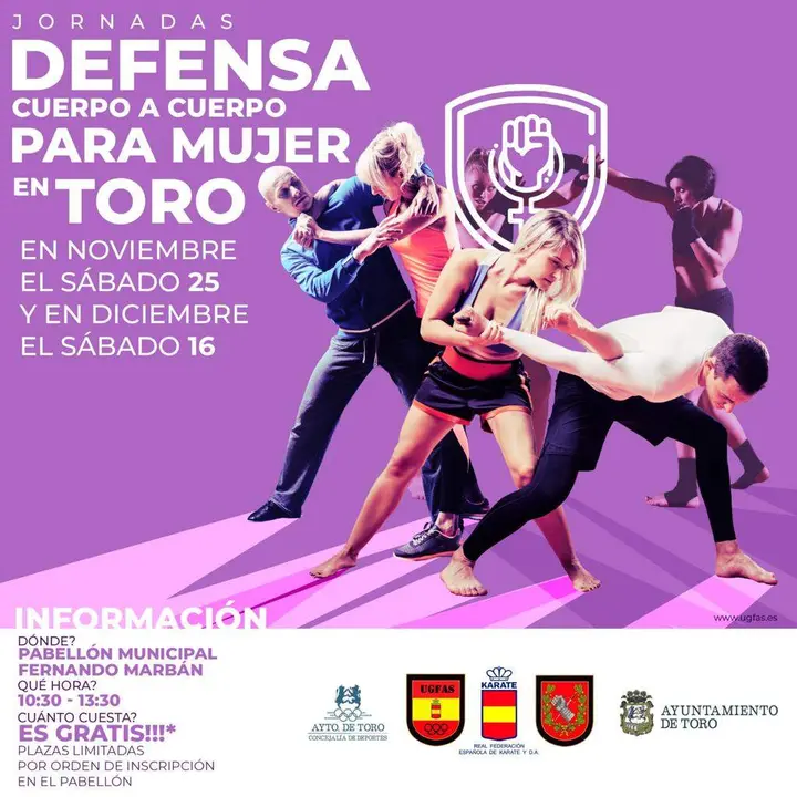 jornadas de defensa personal mujeres