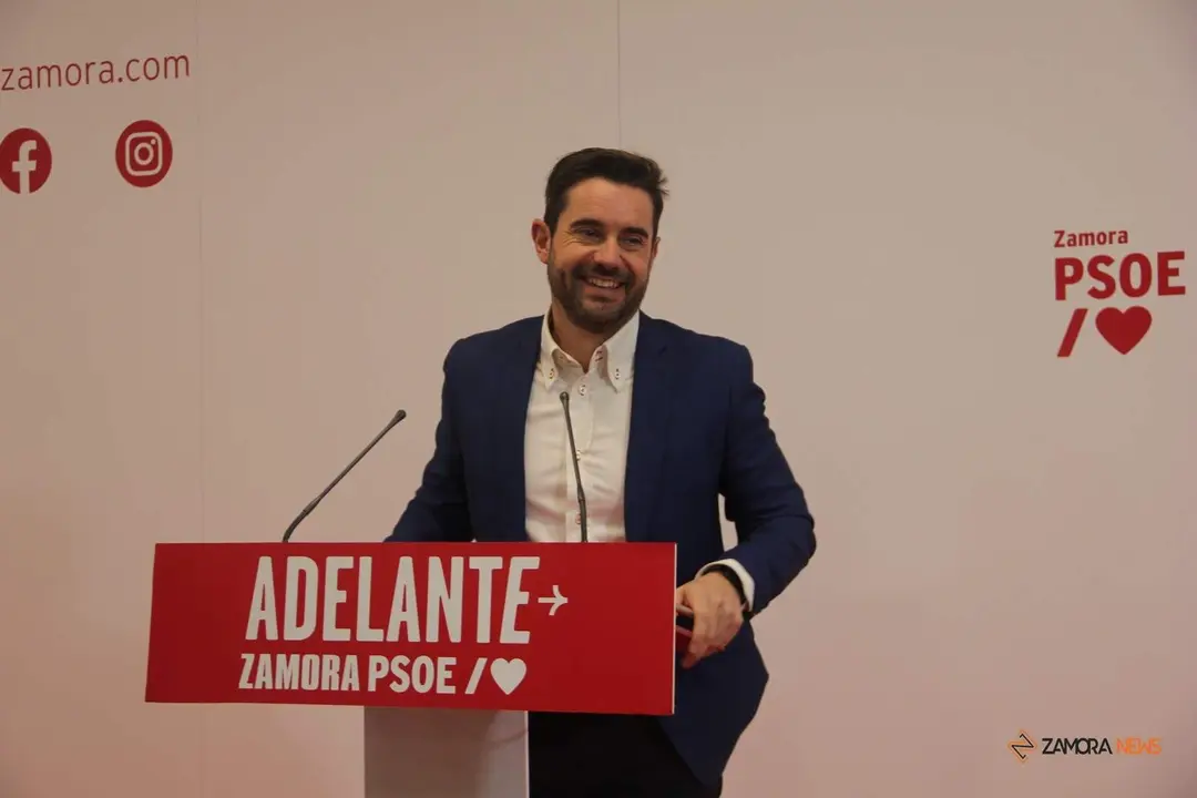 El Secretario General del PSOE de Zamora y Diputado Nacional, Antidio Fagúndez