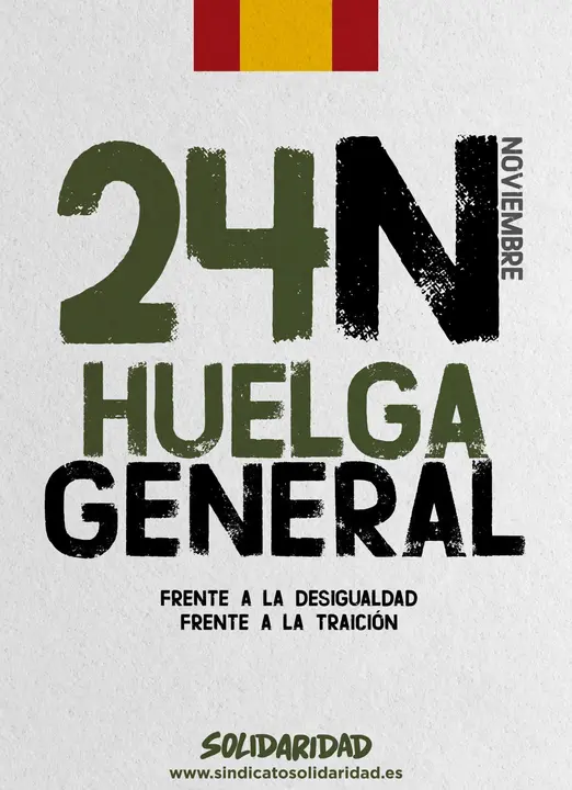 Sindicato para la Solidaridad de los Trabajadores de España Huelga general