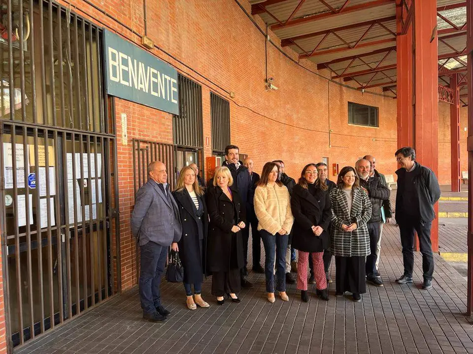 Visita estación de autobuses de Benavente
