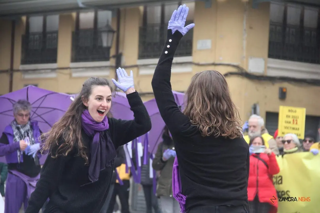 Acto de homenaje a las víctimas de la Coordinadora Feminista de Zamora por el 25N_31