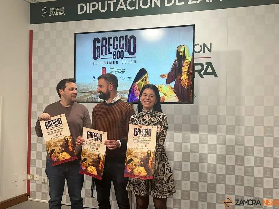 Greccio 800 Belén presentación diputación