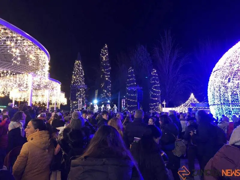 Zamoranos en la Plaza de los Sueños en 2022
