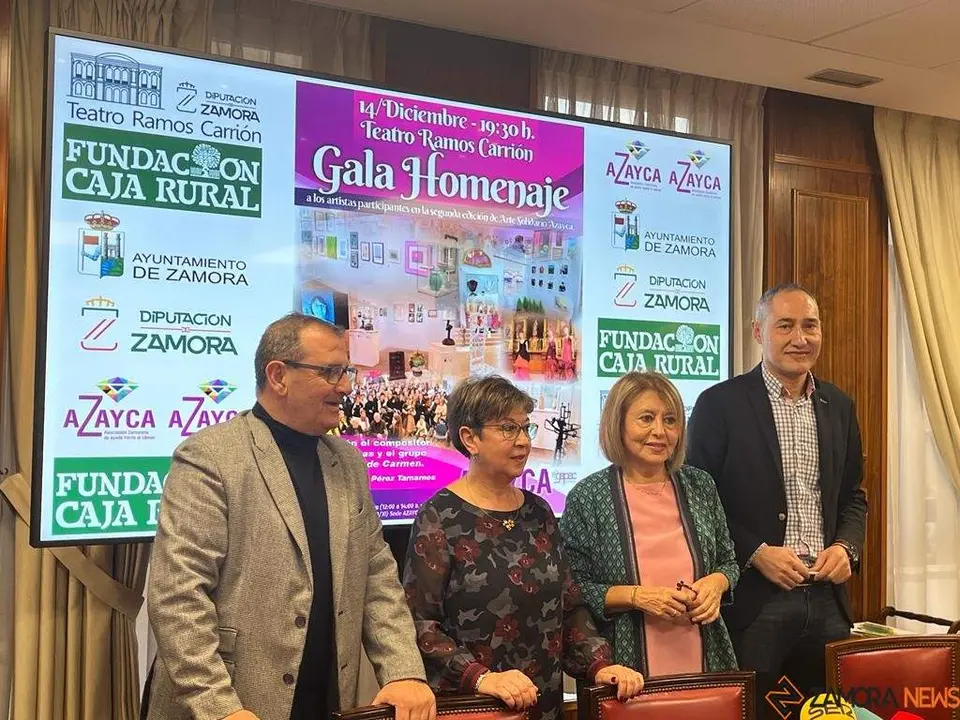 Gala Azayca presentación Caja rural