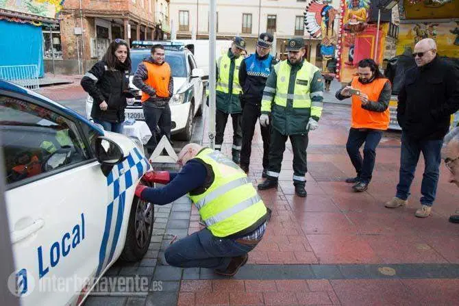 Taller Policía Local vía Interbenavente.es