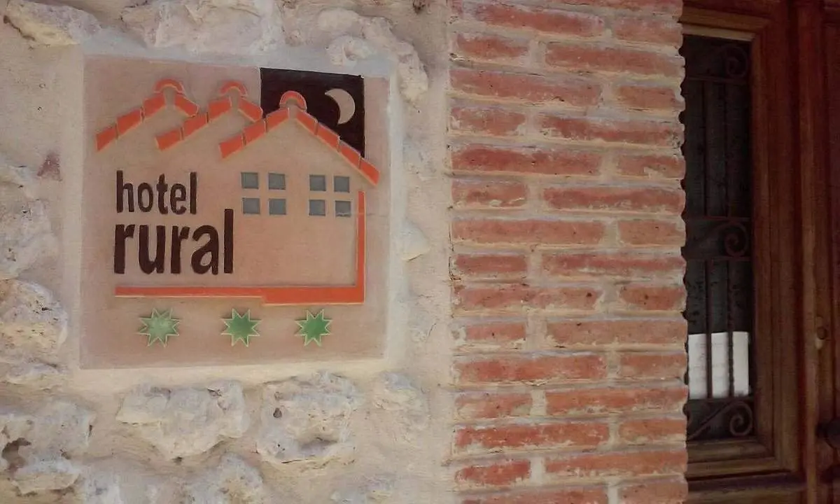 Placa hotel rural