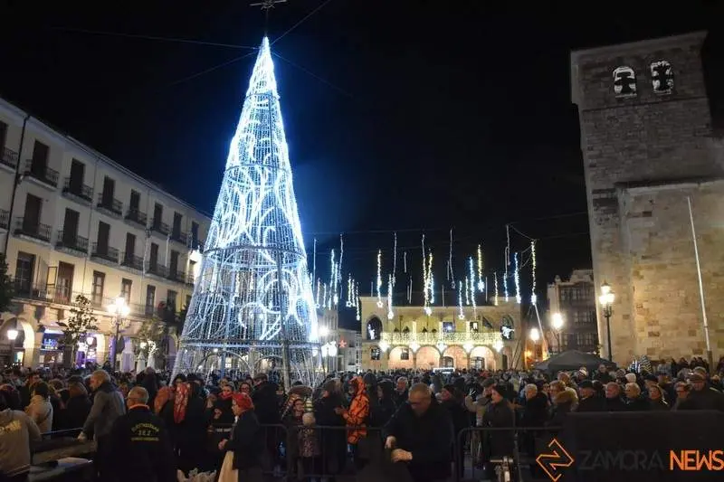 Encendido Navidad en Zamora